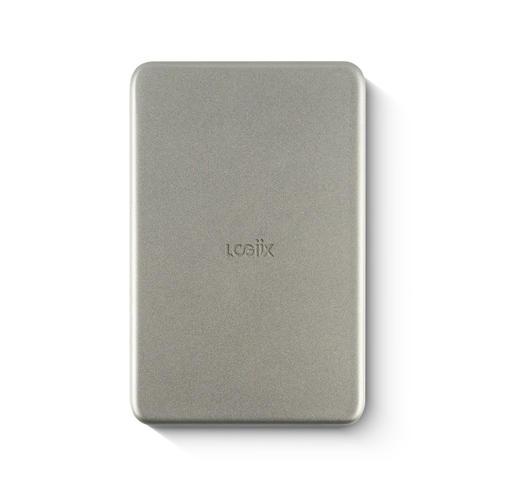 LOGiiX Piston Power 5000 mAh Slim Mag (Qi2) - Titanium