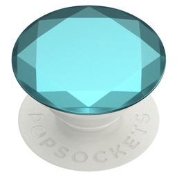 [802434] PopSockets PopGrip Metallic Diamond - Aquarius Blue