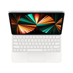 [MJQL3LL/A] Magic Keyboard for iPad Air 13-inch (M2) & iPad Pro 12.9-inch (4th, 5th, & 6th Gen - US English - White