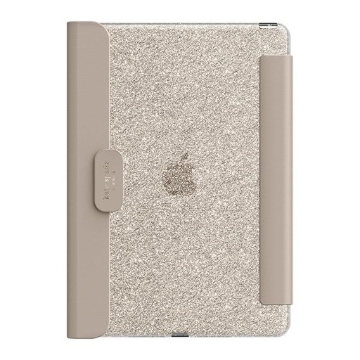 [KSIPD-128-GLDGL] kate spade NY Protective Folio for iPad 10.2 - Gold Glitter