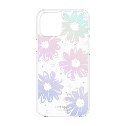 [KSIPH-206-DSYIR] kate spade NY Protective Hardshell Case with MagSafe for iPhone 13 - Daisy Iridescent