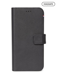 [D22IPO67PDW4BK] Decoded Leather Detachable Wallet for iPhone 13 Pro Max for MagSafe - Black