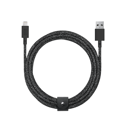 [BELT-L-CS-BLK-3-NP] Native Union 3M Belt USB-A to Lightning Cable - Cosmos