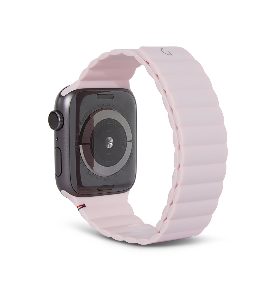 Decoded Silicone Magnetic Traction Strap for Apple Watch 38 40 41mm Powder Pink JumpPlus