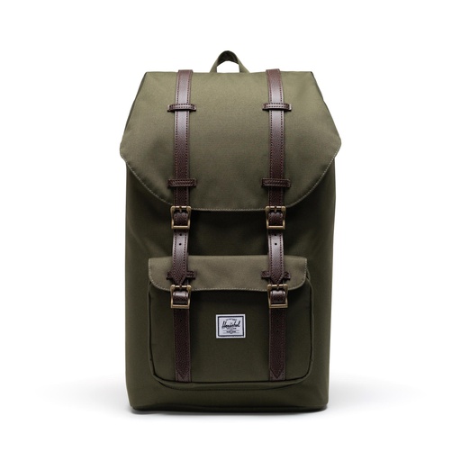 [10014-04488-OS] Herschel Supply Little America BackPack - Ivy Green / Chicory Coffee