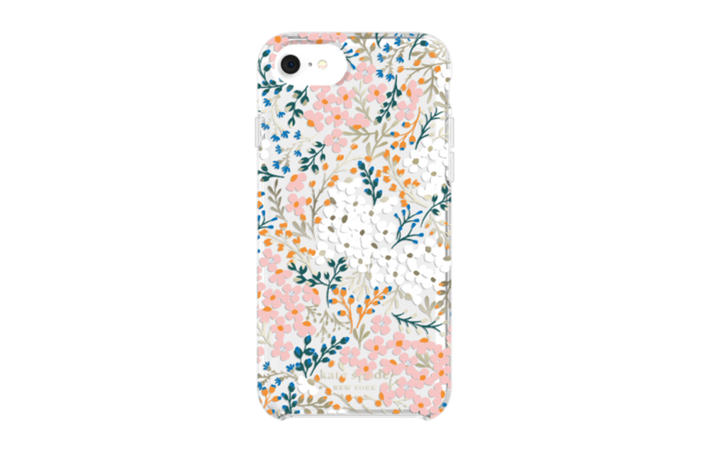 kate spade NY Hardshell Case iPhone SE 2nd 3rd gen 8 7 Multi Floral