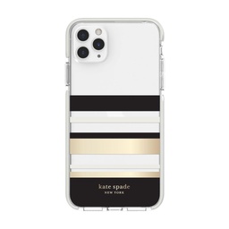 [KSIPH-135-PSBGC] kate spade Defensive Case for iPhone 11 Pro Max - Park Stripe