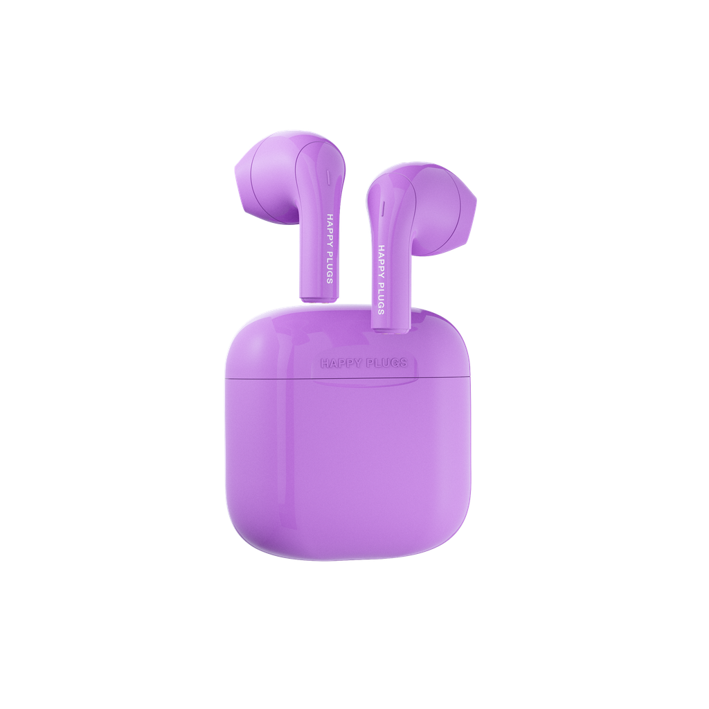 Happy Plugs Joy Wireless Earbuds Purple JumpPlus