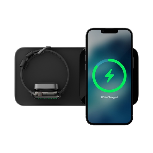 [NM01151685] Nomad Base One Max with MagSafe Wireless Charger 2 in 1 - Black