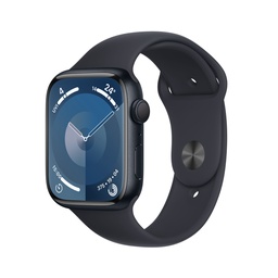 Apple Watch Series 9 Midnight Aluminium Case with Midnight Sport Band