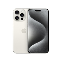 [MU703VC/A-OB] Apple iPhone 15 Pro Max (1TB, White Titanium) - Open Box