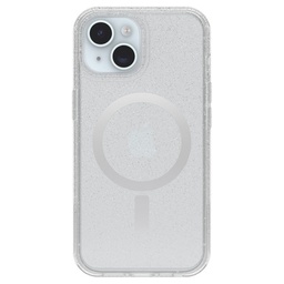 [77-93117] Otterbox Symmetry+ Case with MagSafe for iPhone 15/14/13 - Clear/Glitter (Stardust)