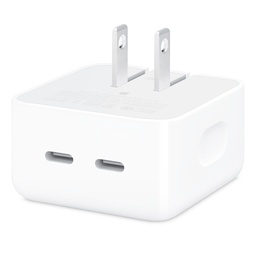 [MW2H3AM/A] Apple 35W Dual USB-C Port Compact Power Adapter