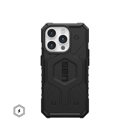[114281114040] UAG Pathfinder Case with MagSafe for iPhone 15 Pro - Solid Black