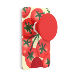 [807276] PopSockets PopWallet+ with MagSafe - Campari Tomato