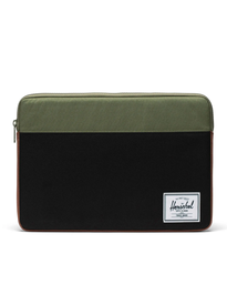 [30062-06427-OS] Herschel Anchor Sleeve for 15/16-inch MacBook - Black / Four Leaf Clover