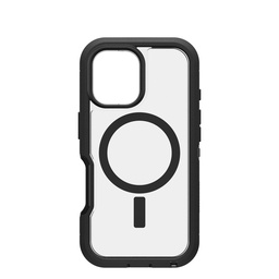 [77-96079] Otterbox Defender XT with MagSafe for iPhone 16 - Clear / Black Dark Side