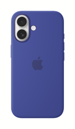 [MYY63ZM/A] Apple iPhone 16 Silicone Case with MagSafe - Ultramarine