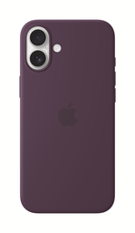 [MYYD3ZM/A] Apple iPhone 16 Plus Silicone Case with MagSafe - Plum