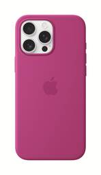 [MYYX3ZM/A] Apple iPhone 16 Pro Max Silicone Case with MagSafe - Fuchsia