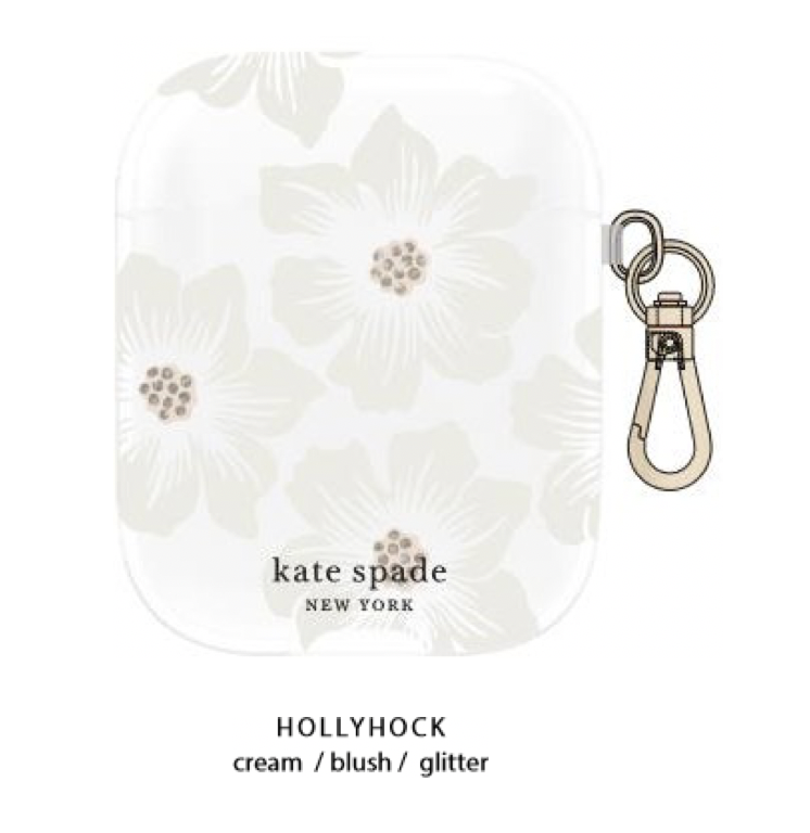 Kate spade airpod online case hollyhock