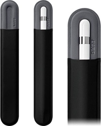 [L_APC_BK] LAUT PENCIL CASE for Apple Pencil - Slate - Black