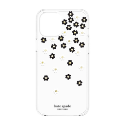 [KSIPH-153-SFLBW] kate spade Protective Hardshell Case for iPhone 12 / 12 Pro - Scattered Flowers