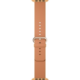 [D-3A918C/A] Apple Watch 38/40/41mm Gold/Red Woven Nylon Band (Demo)