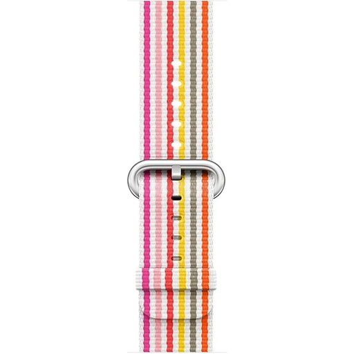 [3D682AM/A] Apple Watch 38mm Pink Stripe Woven Nylon Band (Demo)