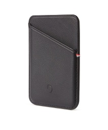 [D21MC1BK] Decoded Leather Card Case - Black - Made for MagSafe